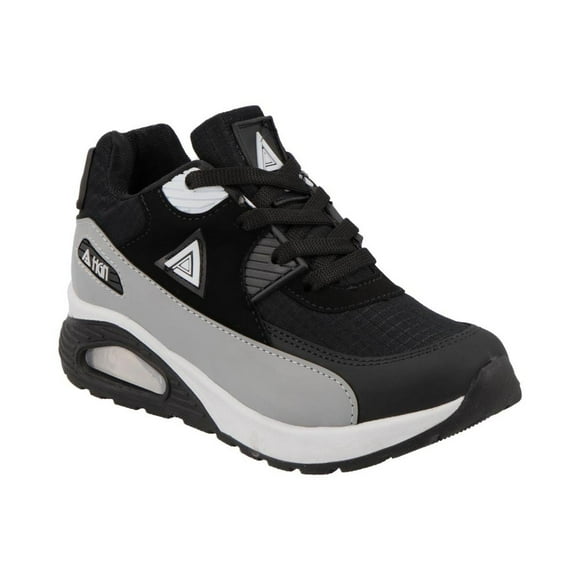 Tenis Deportivos para Niño HGN by Mr.SHU Negro/Blanco Talla 19