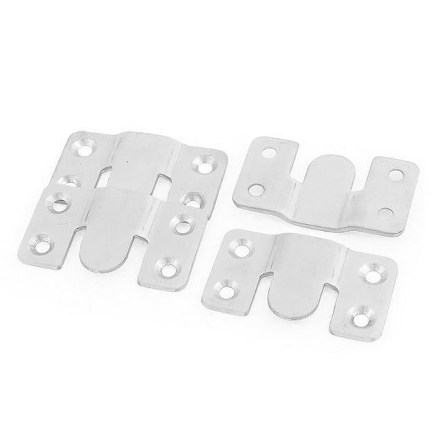 Muebles Sofá Marco de Foto Conector de Junta de Soporte de Interbloqueo Gancho Colgante 4 Pcs