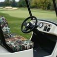 thumbnail image 3 of Yuyamidu 2 Pack Highland Cow Golf Cart Seat Covers Western Aztec Golf Cart Backrest Seat Protector Decor Universal Club Car Seat Cushion Fit 2-Seat Golf Cart, 3 of 7