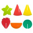 thumbnail image 1 of Shisuyan Reusable Glass Identifiers Silicone Fruits Shaped Cup Marker 6pcs, 1 of 8