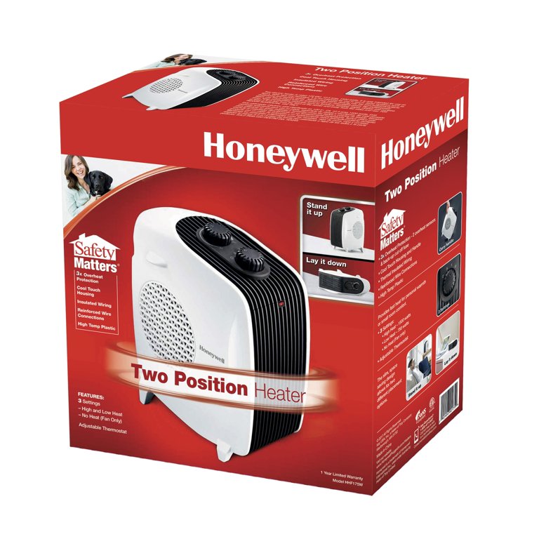 HHF175W Dual-Position Fan Forced Heater, 1500-Watts - Quantity 1 -  Walmart.com