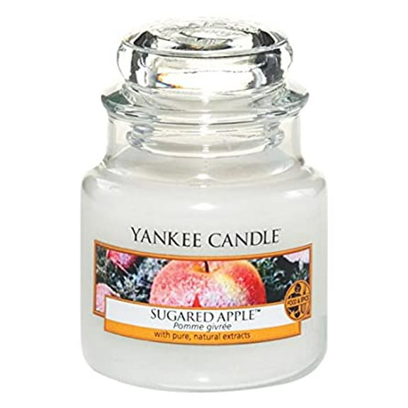 Yankee Candle Sugared Apple Classic Small Original Jar Candle - 3.7oz