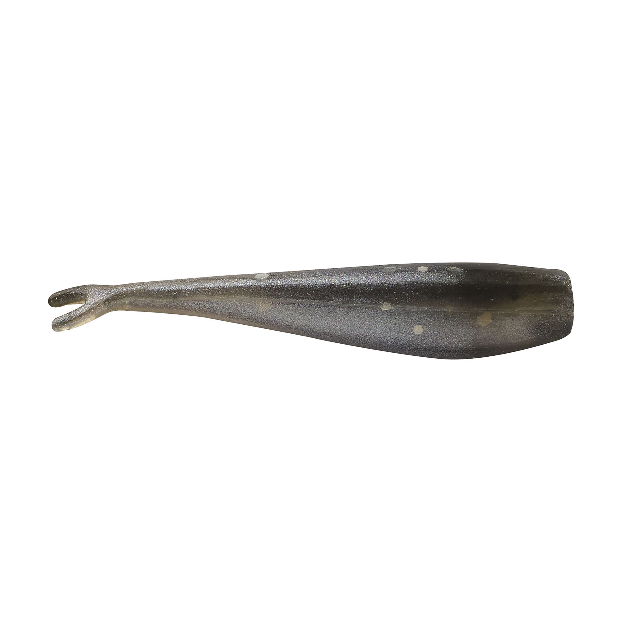 Berkley PowerBait® Minnow, 1 in, Pre-Rigged Baits, Black Shad (22 Count)