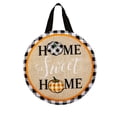 thumbnail image 3 of Briarwood Lane Home Sweet Home Pumpkins Fall Burlap Door Hanger, 3 of 3