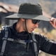 thumbnail image 5 of Sombrero de pescador con protección solar de verano de 60 cm de circunferencia, para hombre, para exteriores, impermeable y transpirable, 5 of 5