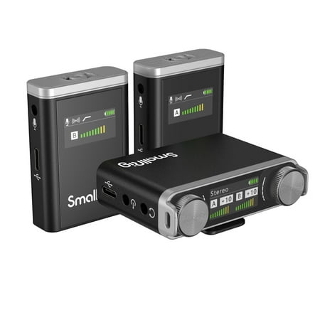 UPC: 6941590008592 | SmallRig W60 Wireless Microphone Lavalier Mic w/ Dual Channel Noise Reduction