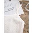 thumbnail image 7 of YONGHS Kids Girls Dance Crop Tops Sports Camisole Bras Yoga Training Bra Gymnastics Tank Tops Vest Underwear White 10-12, 7 of 7