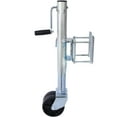 thumbnail image 3 of 1500lbs Trailer Jack with Double Wheel, Adjustable 12" Lift Travel, Boat On for Boat RV Utility, Swivel Tongue Towing Dual Wheel, 3 of 12