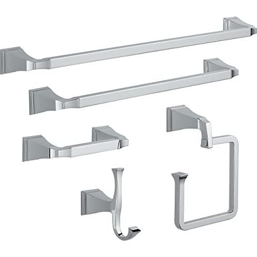 Delta Dryden Ring, cromo, accesorios de baño, 75146 7.75 x 3.55 x 6.07 pulgadas DELTA FAUCET Ver descripción