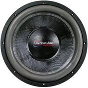 American Bass HD12D1 12 HD Series 4000 Watts Max Power Dual 1 Ohm Subwoofer