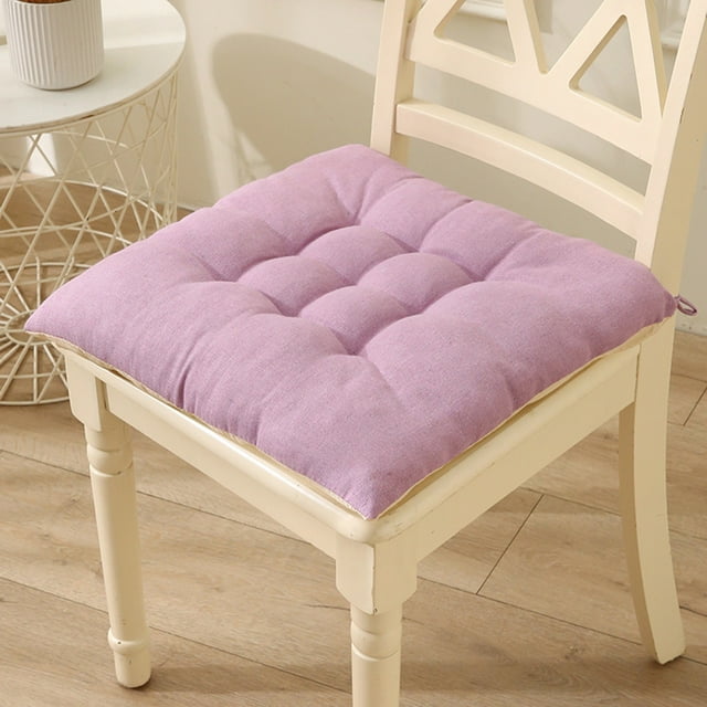 Fiudx Cojín Grueso de Lino Transpirable, Elegante Soporte para Silla de Oficina, Diseño Ergonómico y Resistente a La Decoloración, Ideal para Uso En Casa y Oficina, Ideal para Estudiantes y Profesion
