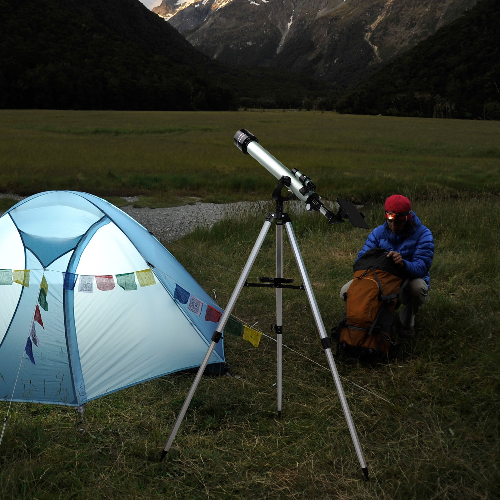 USCAMEL 700mm Refractor Telescope for Beginners photo 6