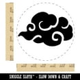 thumbnail image 2 of Asian Cloud Swirl Float Weather Sky Self-Inking Rubber Stamp for Stamping Ink Stamper Crafting Planners - 1-1/2 Inch Large - Red Ink, 2 of 7