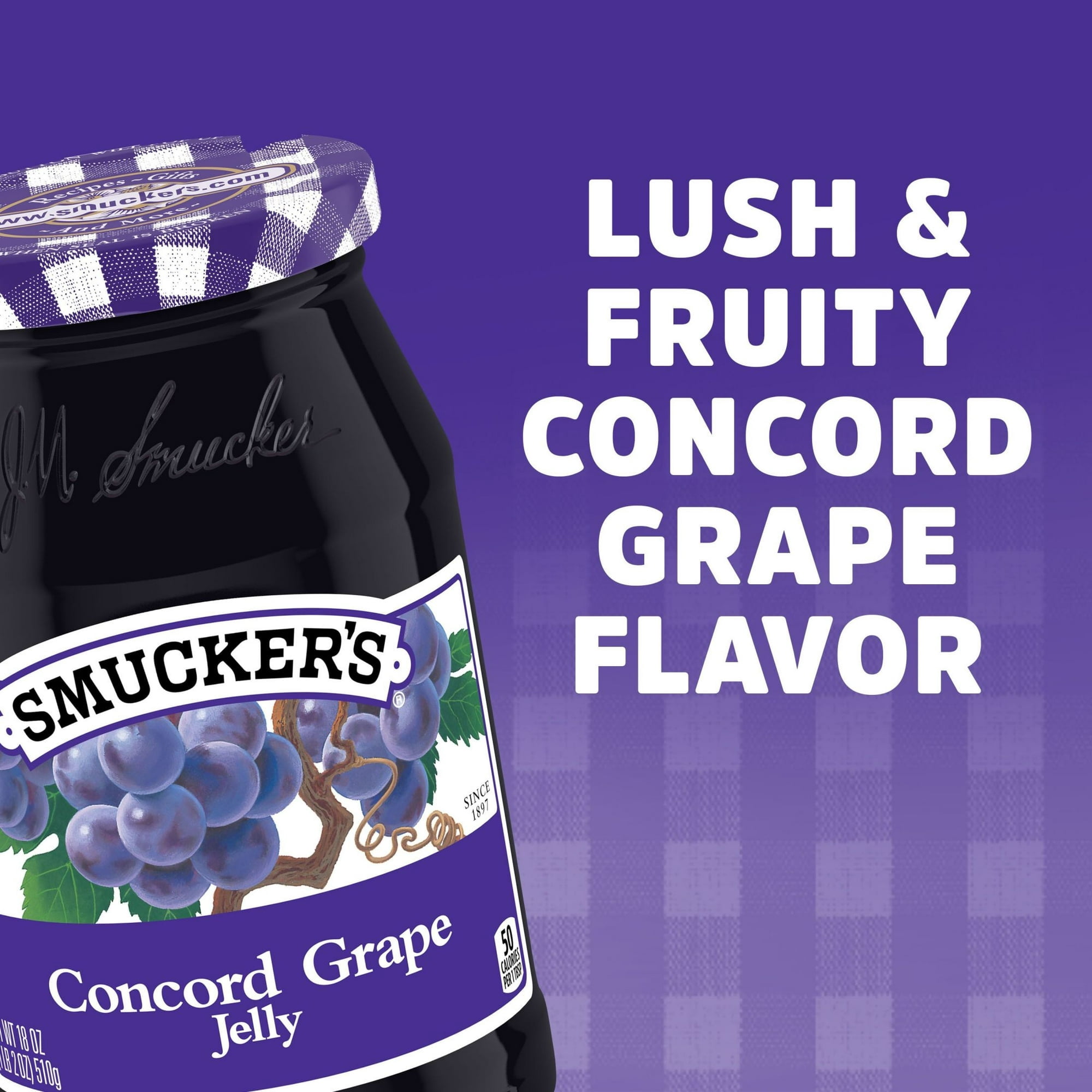 Smucker's Concord Grape Jelly, 18 oz