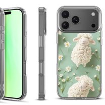 For iPhone 17 Pro Shockproof Protective Phone Case, by OneToughShield - Little Sheep