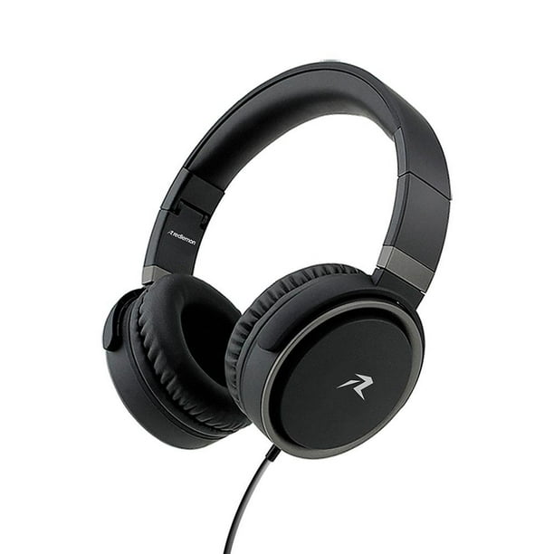 Audífonos tipo Diadema Over-Ear Plegables Redlemon Sonido High Definition Manos Libres Cable Auxiliar 3.5mm