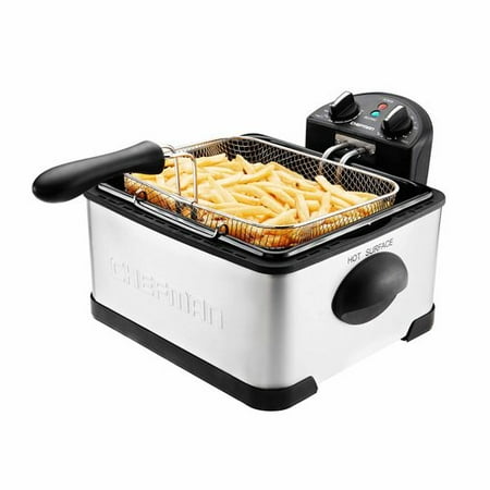 Chefman 4 Liter Stainless Steel Deep Fryer with Timer