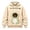 /c55Beige344, variant on CUZIBR Pet Cuddle Pouch Hoodie Women'S Oversized Hoodies Cartoon Animal Hooded Long Sleeve Lovely Daily Tops,Black,XXL
