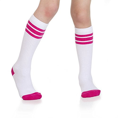 juDanzy Knee High Tall Baby Toddler and Kids Socks with Arch Support 