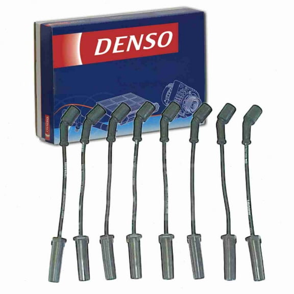 DENSO Spark Plug Wire Set compatible with Chevrolet Avalanche 1500 5.3L V8 2002-2006