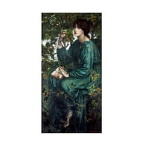 Rossetti 'The daydream' Canvas Art