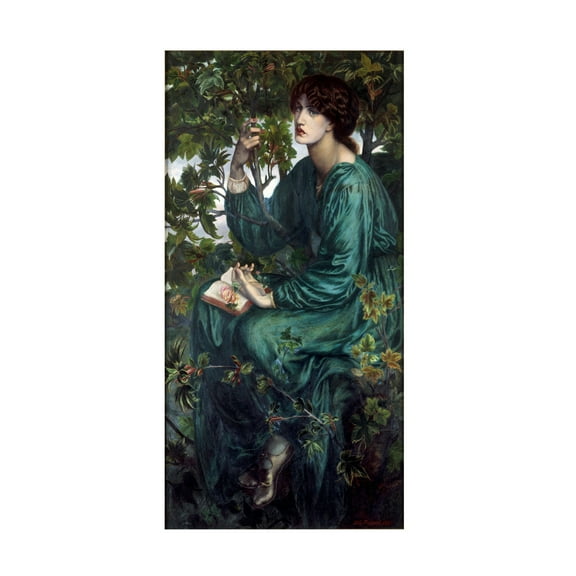 Rossetti 'The daydream' Canvas Art
