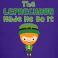 thumbnail image 3 of CafePress - Leprechaun Made Me Kids Dark T Shirt - Dark T-Shirt Kids XS-XL, 3 of 4