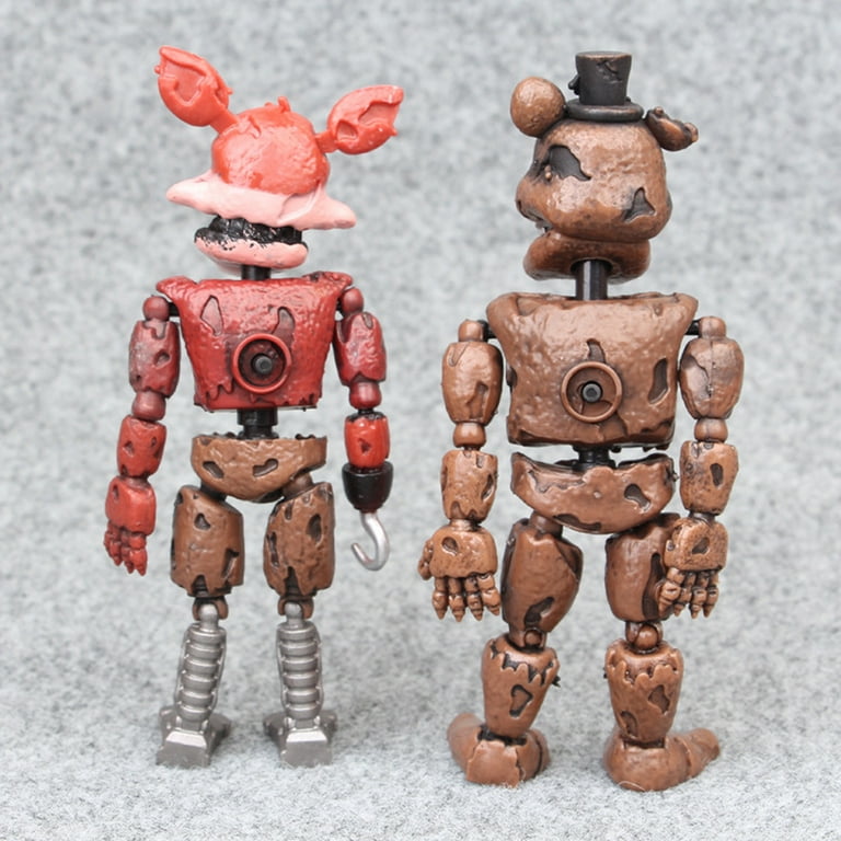 Kit 6 Bonecos Five Nights At Freddy 'S Fnaf Action Figure - Smart Bracelet  - Action Figures - Magazine Luiza