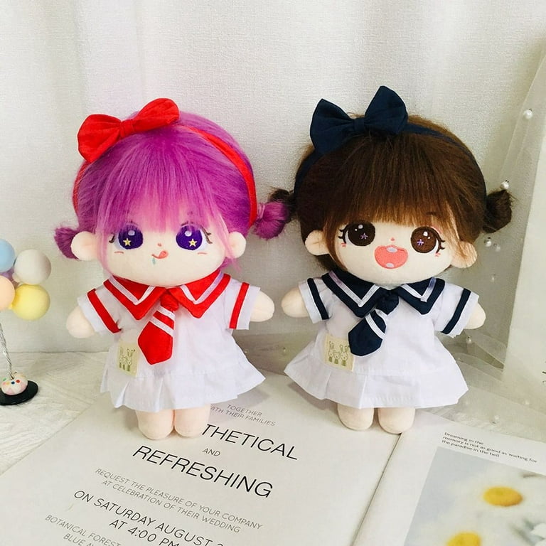 4 Styles Doll Shorts Accessories Plush Dolls Shirt for Idol Dolls