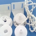 thumbnail image 3 of Injueey Accesorios para persianas de cortina, persiana de ventana resistente al desgaste, tratamientos decorativos impermeables, soporte Tratamientos de ventanas, 3 of 6