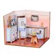 thumbnail image 3 of 1:24 Modelo De De En 3D Hecho En Miniatura Con Un Completo De Muebles De Cumpleaños Regalos De Navidad, 3 of 8
