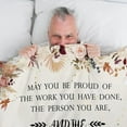 thumbnail image 5 of Happy Retirement Gifts for Women 2023, Retirement Gifts for Women, Best Goodbye Retirement Gifts for Friends, Teachers, Nurses, Doctors, Coworker Soft Flannel Retirement Blanket Throw 60 * 80inch, 5 of 6