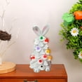 thumbnail image 3 of Bunny Easter Decoration, Easter Bunny Tree Styling Decorations Spring Easter Bunny Glowing Ornament Easter Bunny Tree, 3 of 7