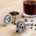 thumbnail image 4 of Heajfvd Stainless Steel Reusable K Cups Coffee Pods for Keurig 1.0 Universal Refillable K-Cup Coffee Filters with Brush Spoon Spoon BPA-Free Preserve Flavor Gift for Coffee Lovers, 4 of 8