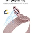 thumbnail image 2 of GEAK Compatible with Apple Watch Bands for Men Women 40mm 44mm 42mm 46mm 49mm 45mm 41mm 38mm Magnetic Metal Band for iWatch Ultra 3 2 SE 3 2nd Generation Series 11 10 9 8 7 6 5 4 3 2 1, Rose Gold, 2 of 7