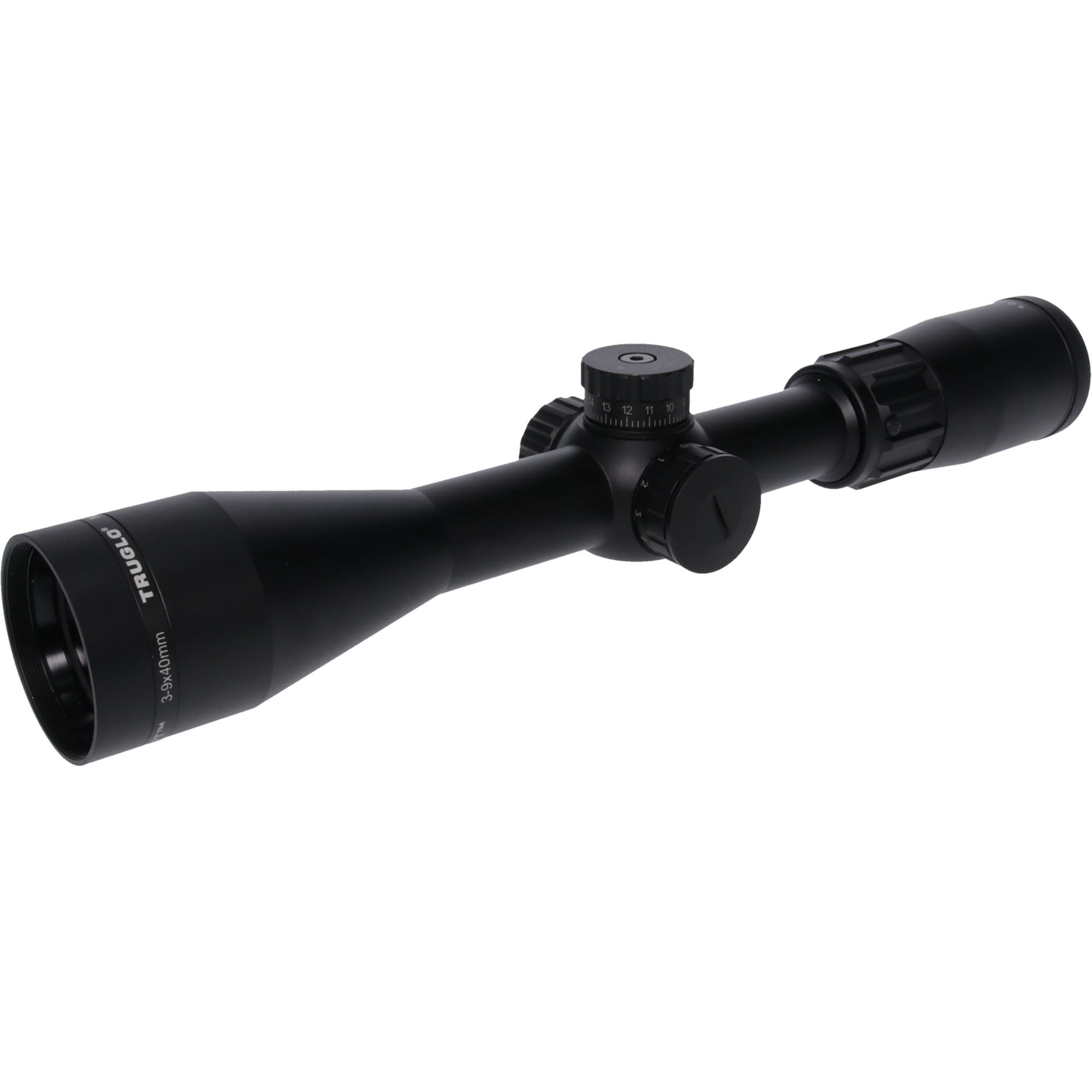 TruGlo Intercept 3-9x40mm Rifle Scope, 1in Tube, 1/4-MOA