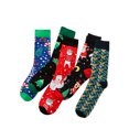 thumbnail image 4 of Kmbangi Christmas Adult Tube Socks with Cartoon Pattern, Vintage Style, 4 of 6