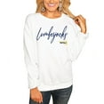 thumbnail image 2 of Women's White Northern Arizona Lumberjacks Win the Day Pullover Sweatshirt, 2 of 2