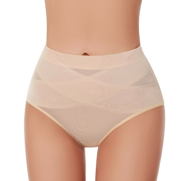 Gibobby Pantaletas para mujer Fajas para mujer ropa interior moldeadora de vientre inferior bragas de cuerpo de tiro bajo para mujer ropa