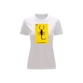 thumbnail image 1 of Playera Blusa de El Alacran De La Loteria Mexicana Tradicion Mexicana Mexico Color Blanco Talla Mediana Marca Emil SaEs, 1 of 4