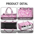 thumbnail image 4 of Large Capacity Tote Bag,Pink Breast Cancer Handbag Fashion Luxury Tote Bag,15.7"x13"x 5.1" Inches,Laptop Compatible, 4 of 6