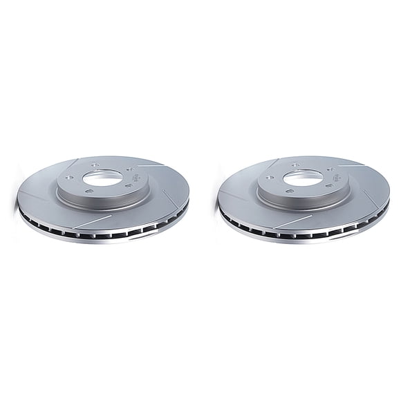 Set 2 Discos Ranurados Avenger 2007 Dodge L4 2.4L Del DYNAMIK .