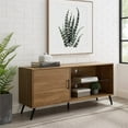 thumbnail image 2 of 52" Mid Century Modern Wood TV Stand - English Oak, 2 of 5