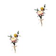 thumbnail image 2 of Arreglos de Flores y hojas secas Bewildely ecológicos Durabilidad duradera Elegante HS-02 2Conjunto, 2 of 6
