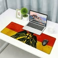 thumbnail image 6 of nygtbtfer Cute German Flag Mouse Pad Personality Germany Square Gaming Mouse Pad Non-Slip Rubber Mousepad for Home Office Laptop 31.5x11.8 in, 6 of 6