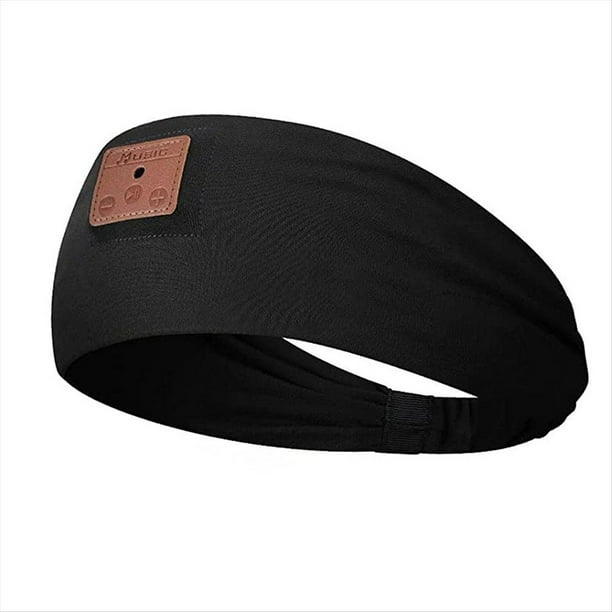 Auriculares Compatible con Bluetooth Bandana Deportiva Boho Diadema Auriculares HD Altavoces Finos Música para Durmientes CallingYoga,B
