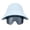 B#0702-282, variant on Wide Brim Sun Hat with Visor Shield Outdoor Cap with Integrated Eye Protection Breathable Summer Hat for Fishing Hiking Travel