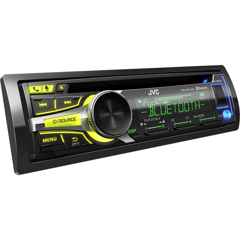 JVC CD Built-In Bluetooth Car Stereo Receiver Black/Silver KWR910BT - Best  Buy