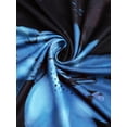 thumbnail image 6 of Women'S Fishtail Skirt Elegant Floral Ruched Skinny Bodycon Ruffle Long Skirts Blue XL, 6 of 9