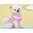 thumbnail image 2 of DEELLEEO Pet Sweater Striped Dog/Cat Clothes, 2 of 5